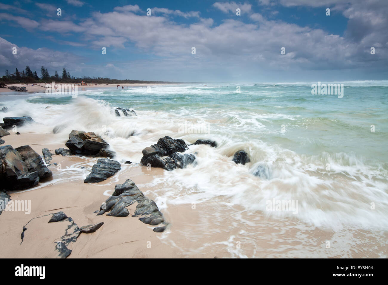 Australian spiaggia durante il giorno Foto Stock