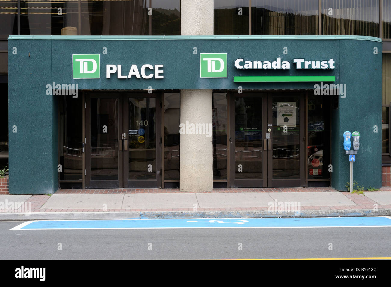 Canada Trust TD Bank Building St John's Terranova Canada BHZ Foto Stock