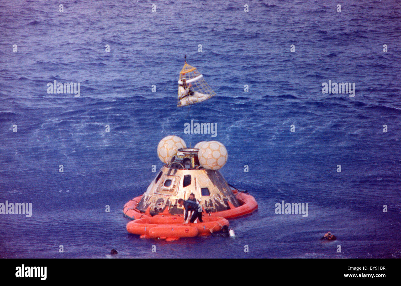 Apollo 13 recupero Foto Stock