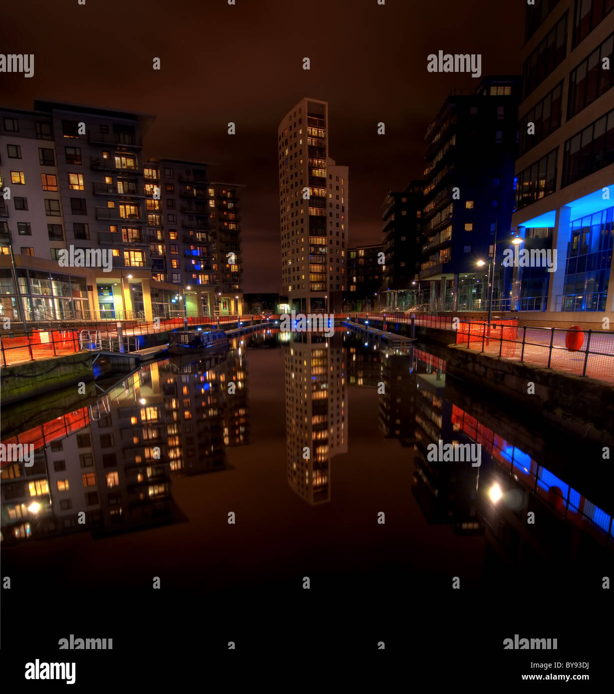 Clarence Dock - Leeds Foto Stock