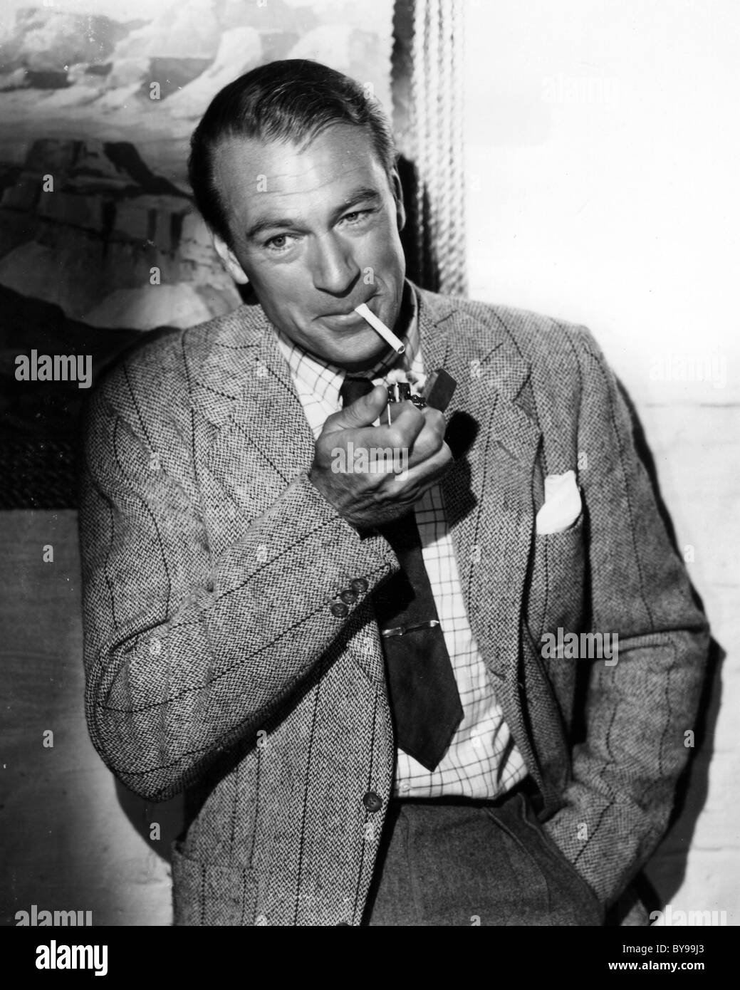 GARY COOPER (1901-1961) Noi attore di cinema Foto Stock