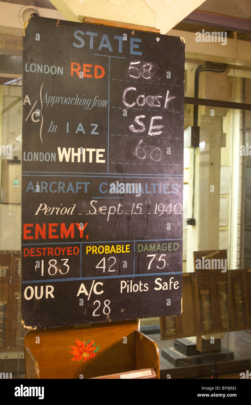 Cabinet War Room Foto Stock