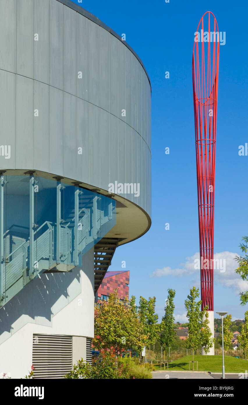 Nottingham University Business School Jubilee campus Università di Nottingham Università Nottinghamshire Inghilterra Regno Unito GB Europa Foto Stock