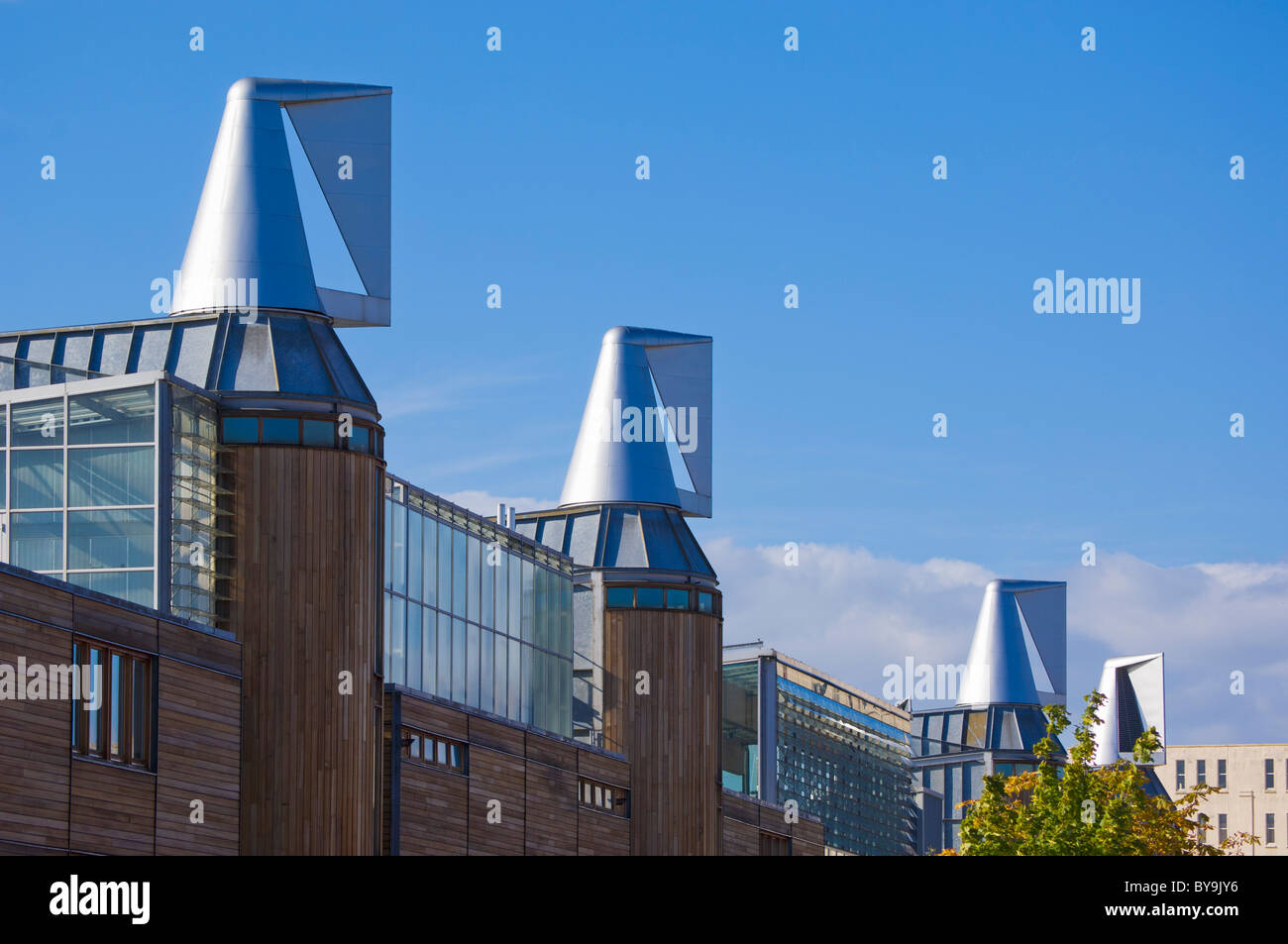 Nottingham University Education Department Jubilee campus University of Nottingham Nottinghamshire Inghilterra UK GB Europe architettura moderna Foto Stock