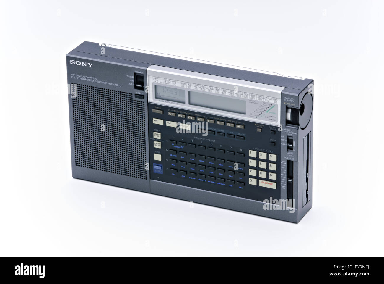 1985 Radio Sony ICF-2001D Foto stock - Alamy