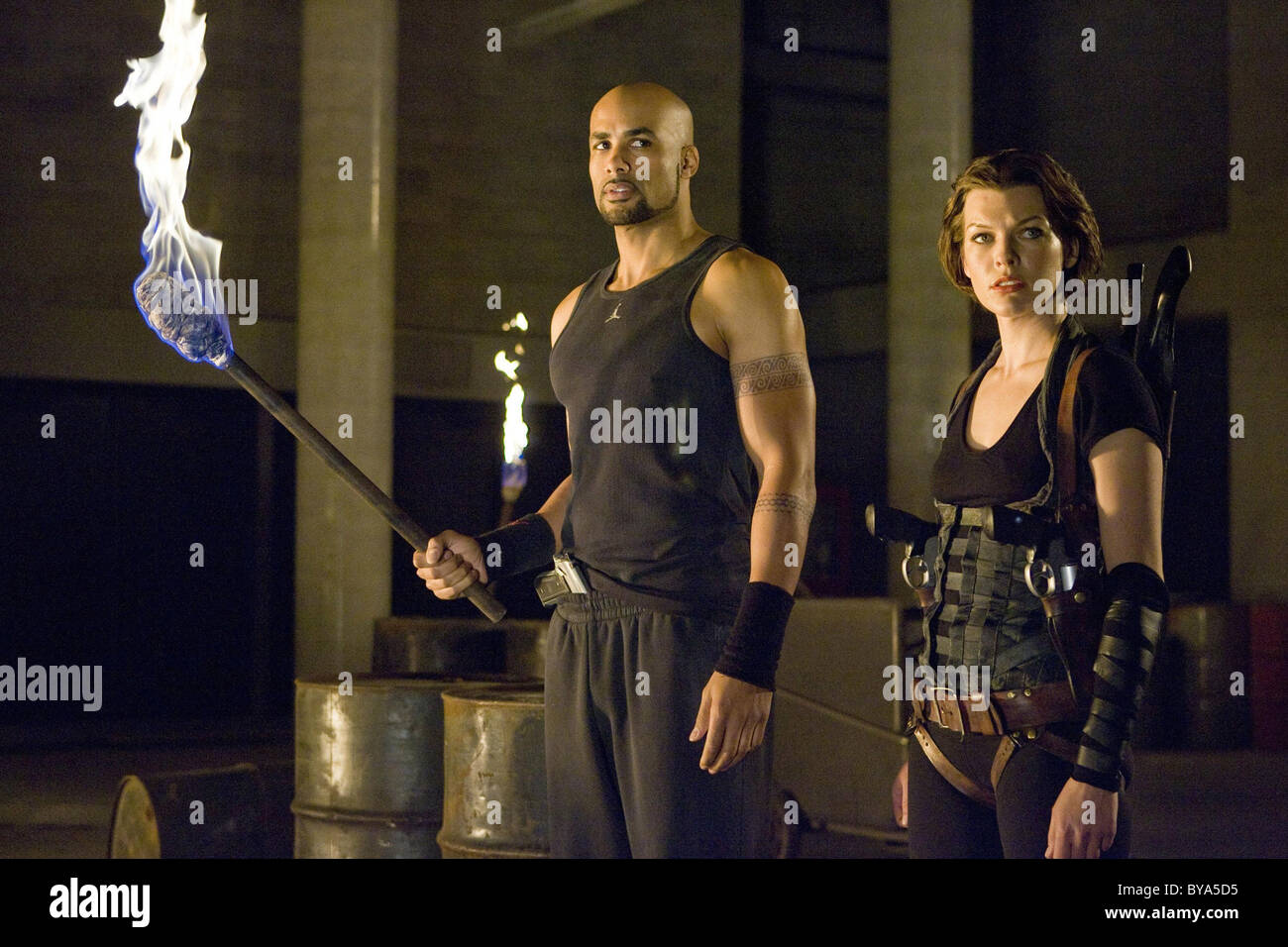 Resident Evil : Afterlife Anno : 2010 USA / UK Direttore : Paul W.S. Anderson Boris Kodjoe, Milla Jovovich Foto Stock