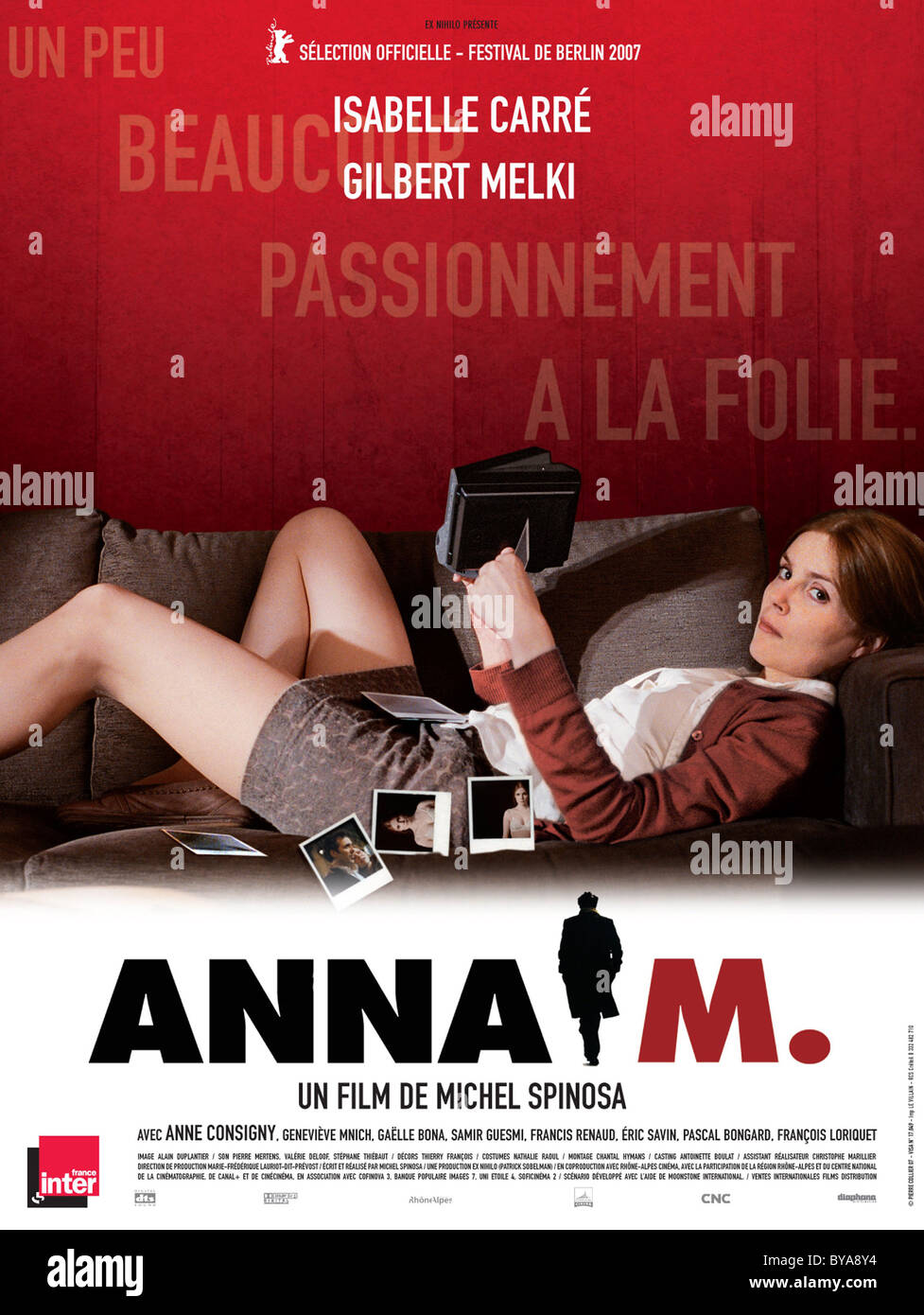 Anna M Anno : 2007 - FRANCIA DIRETTORE : Michel Spinosa Isabelle Carré poster del filmato (Fr) Foto Stock