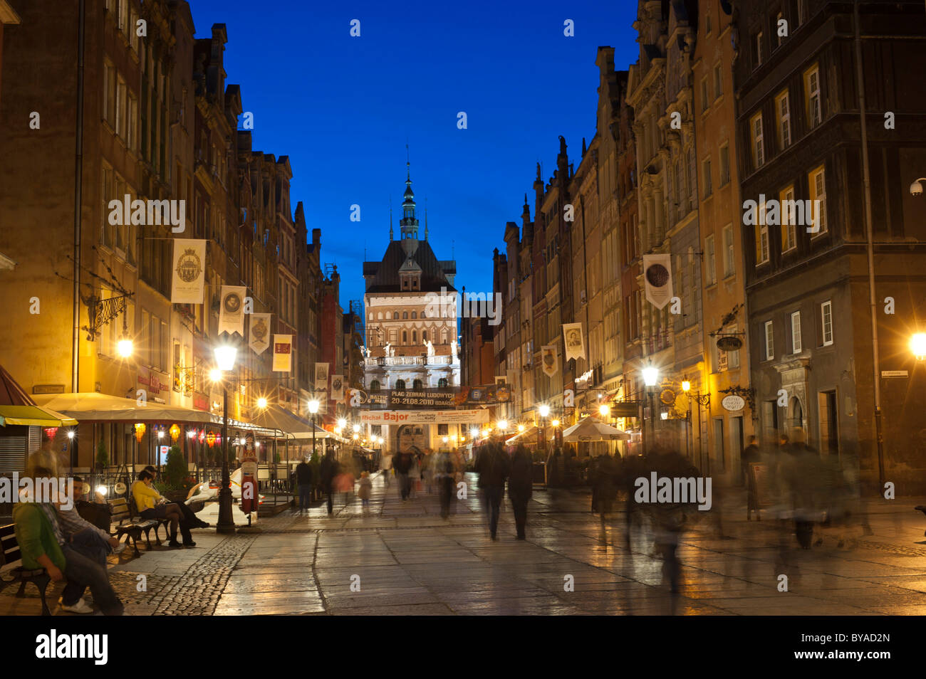 Gdansk, Pomerania, Polonia, Europa Foto Stock