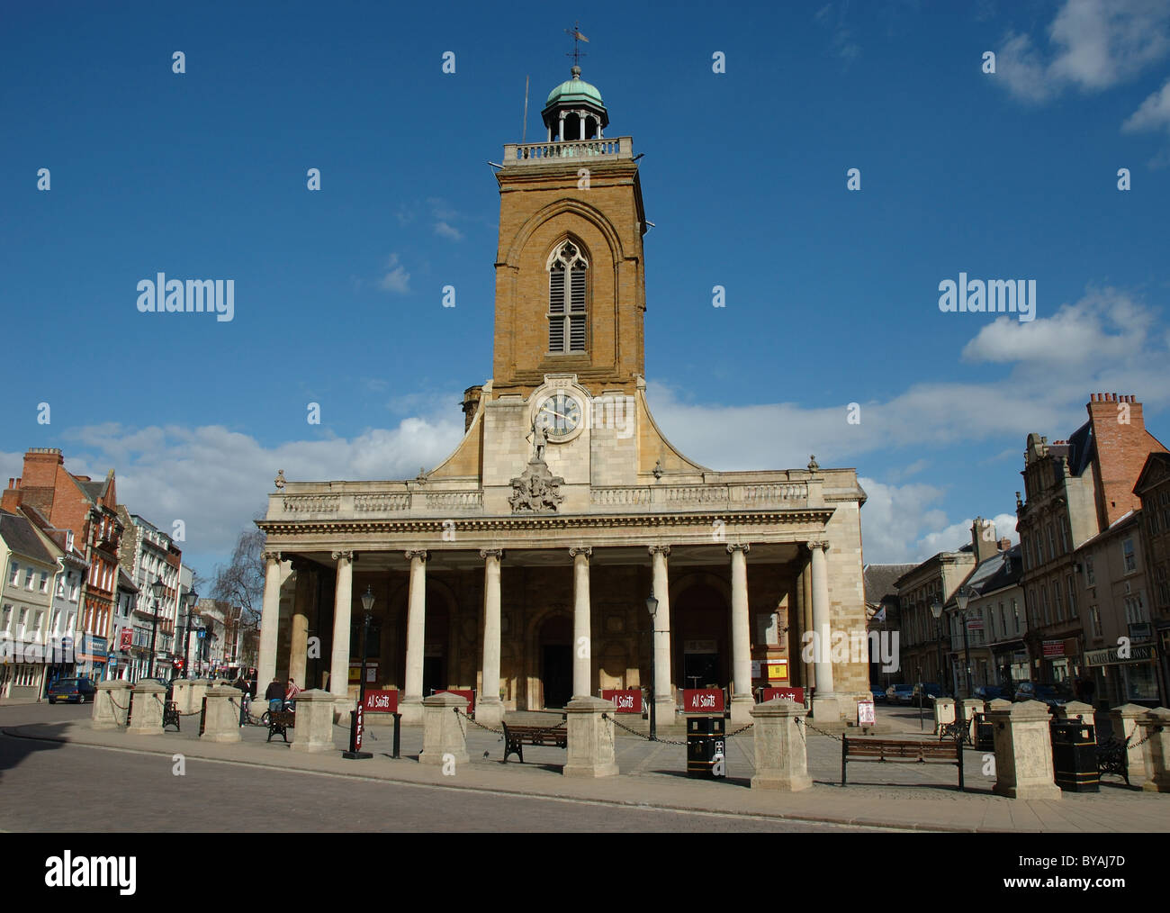 Chiesa di tutti i santi, Northampton, Northamptonshire, England, Regno Unito Foto Stock