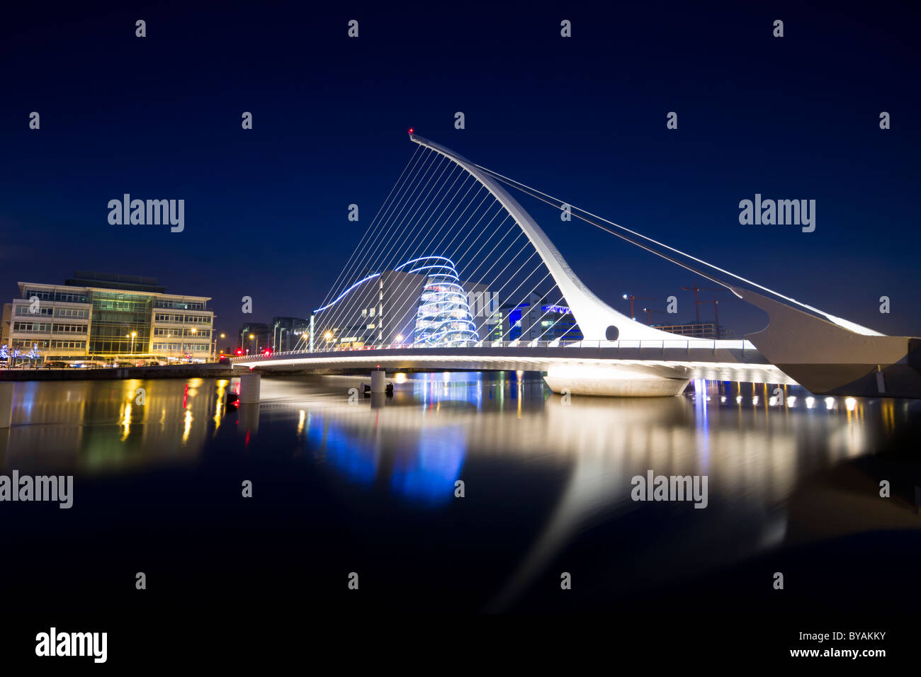 Samuel Beckett Bridge, Dublino, Irlanda. Foto Stock