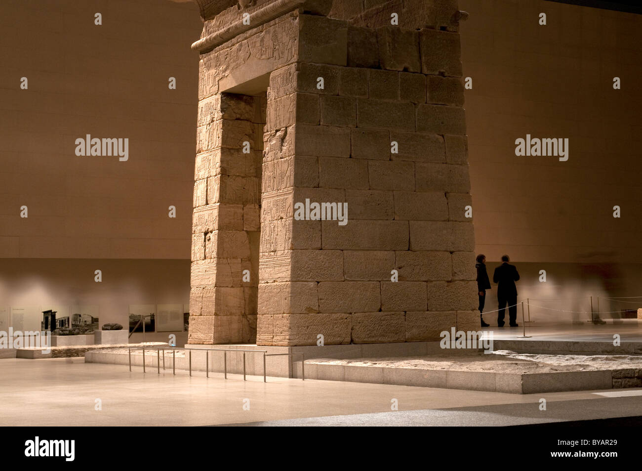 Il Tempio di Dendur, periodo romano, ca 15 b c , egiziano, Dendur, la Nubia, Foto Stock