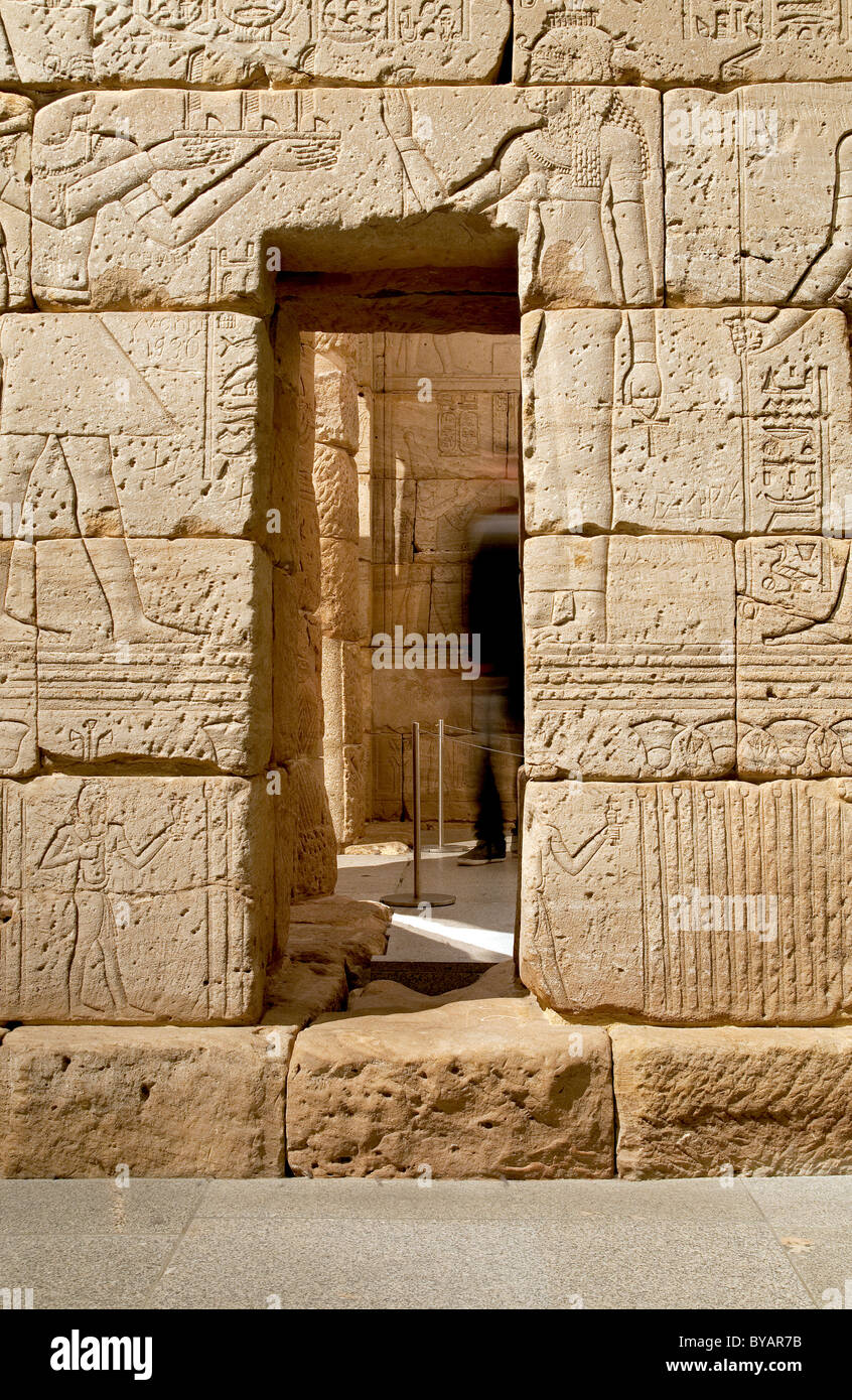 Il Tempio di Dendur, periodo romano, ca 15 b c , egiziano, Dendur, la Nubia, Foto Stock