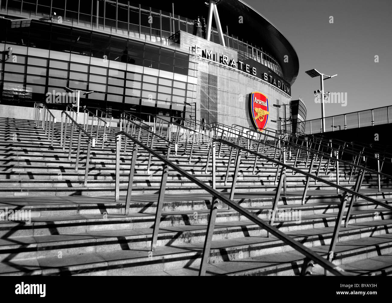 Stadio Emirates dell'Arsenal Football Club, London, Regno Unito Foto Stock