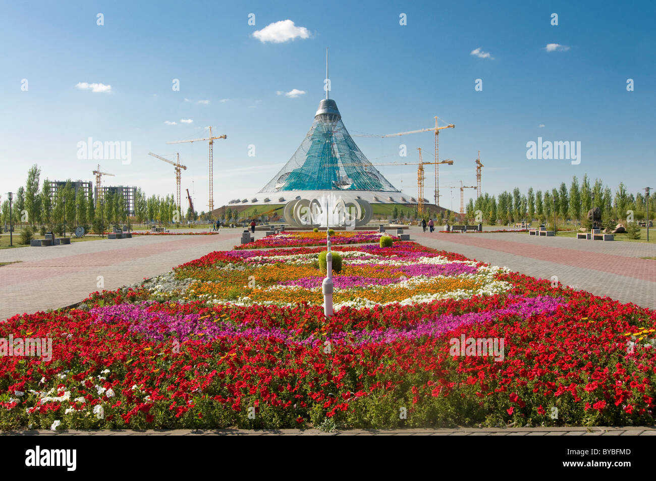 Khan Shatyry Entertainment Center, Astana, Kazakistan, Asia centrale Foto Stock