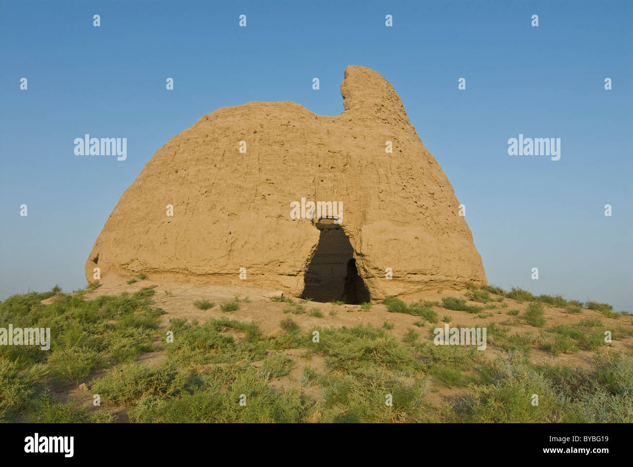 Ex casa di ghiaccio, Merv, del Turkmenistan, dell'Asia centrale Foto Stock