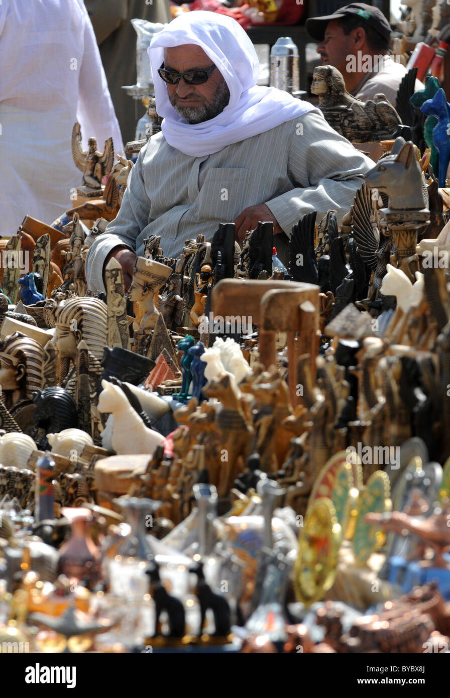 Negozio di souvenir in vendita, Egitto Foto Stock