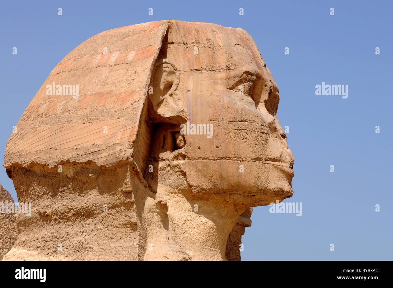 La Sfinge di Giza in Egitto Foto Stock