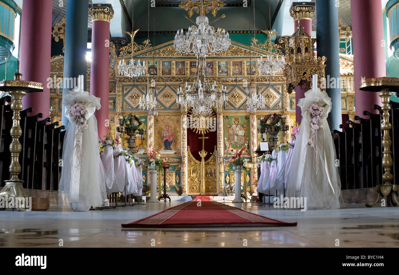 Sant Atanasio Chiesa Ortodossa di Varna, Bulgaria, Europa Foto Stock