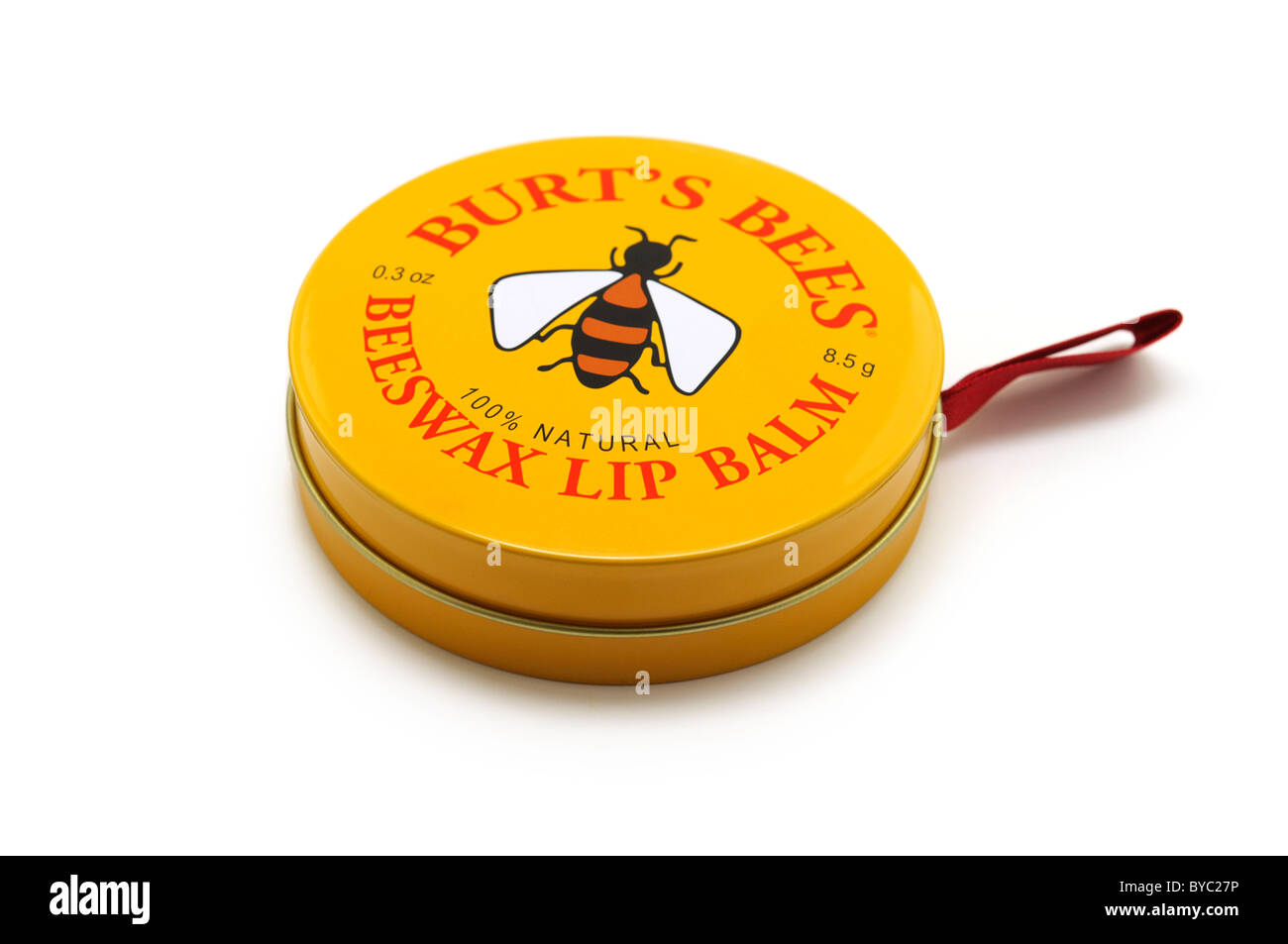 Balsamo per labbra - Tutto naturale, cera d'api Foto Stock