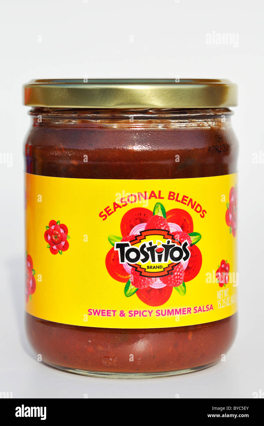 Tostitos salsa in barattolo Foto Stock