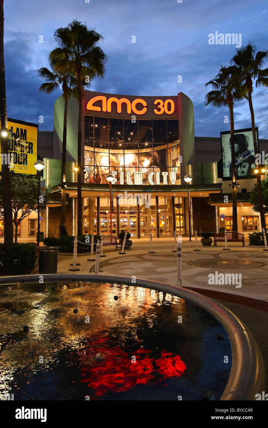 I cinema AMC al blocco in arancione, California. Foto Stock