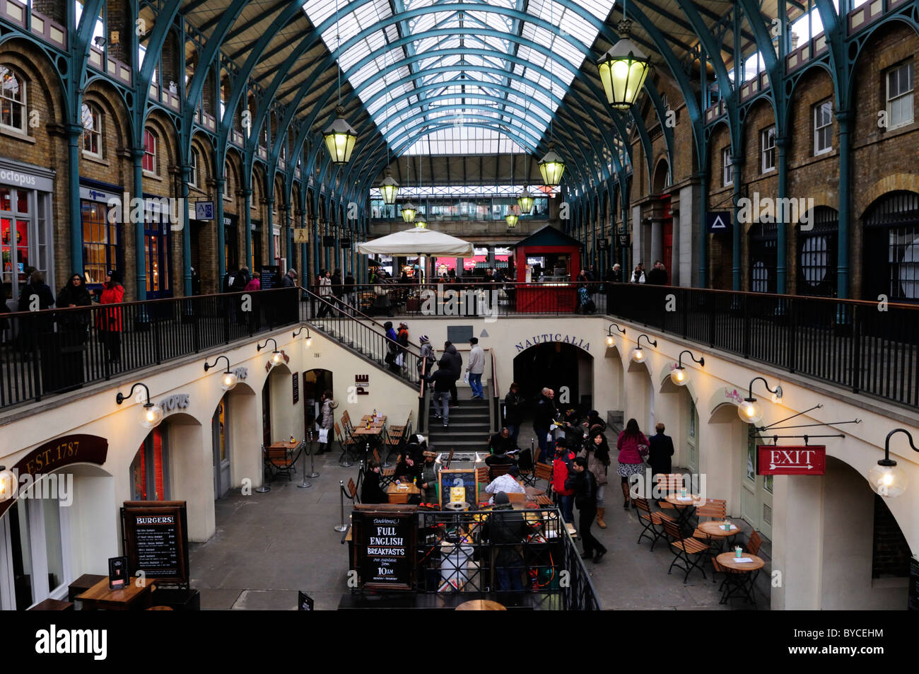 Mercato di Covent Garden, Londra, Inghilterra, Regno Unito Foto Stock