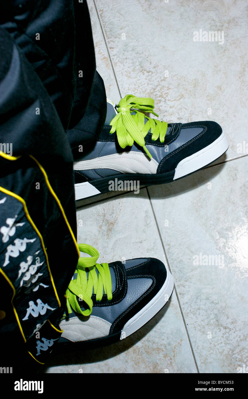 Nuove scarpe Puma Foto Stock