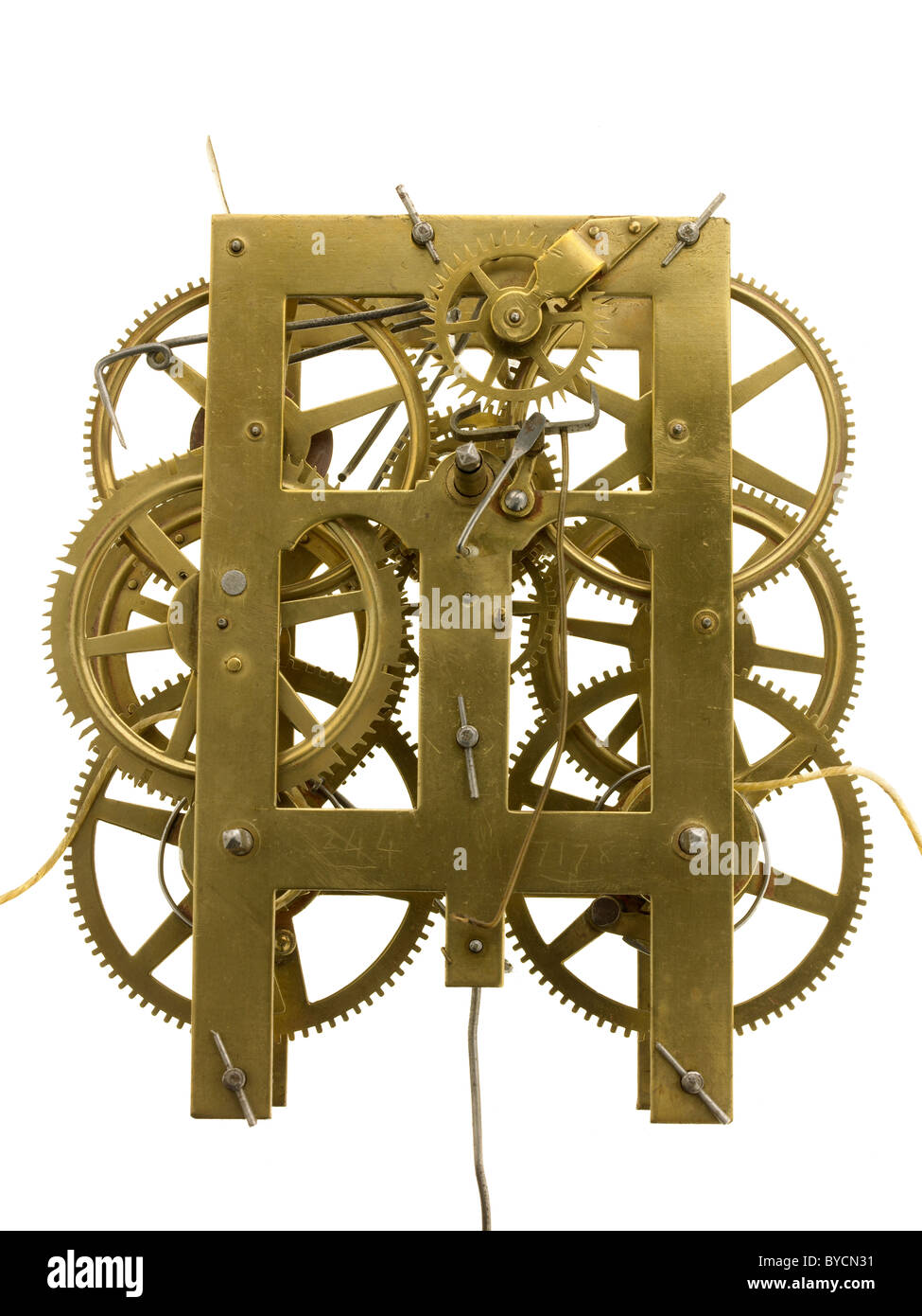 American Movimento di orologio Foto Stock