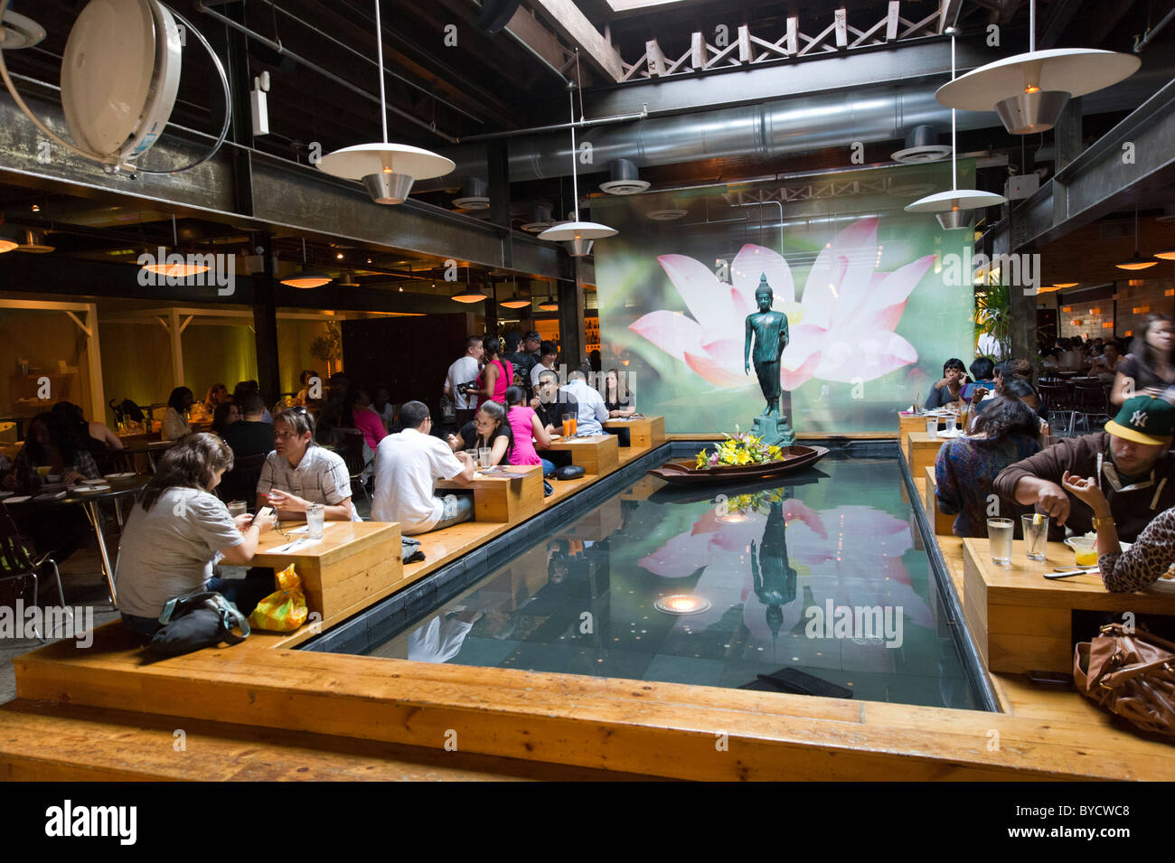 Mare ristorante tailandese a Williamsburg distretto di Brooklyn, New York City, Stati Uniti d'America Foto Stock