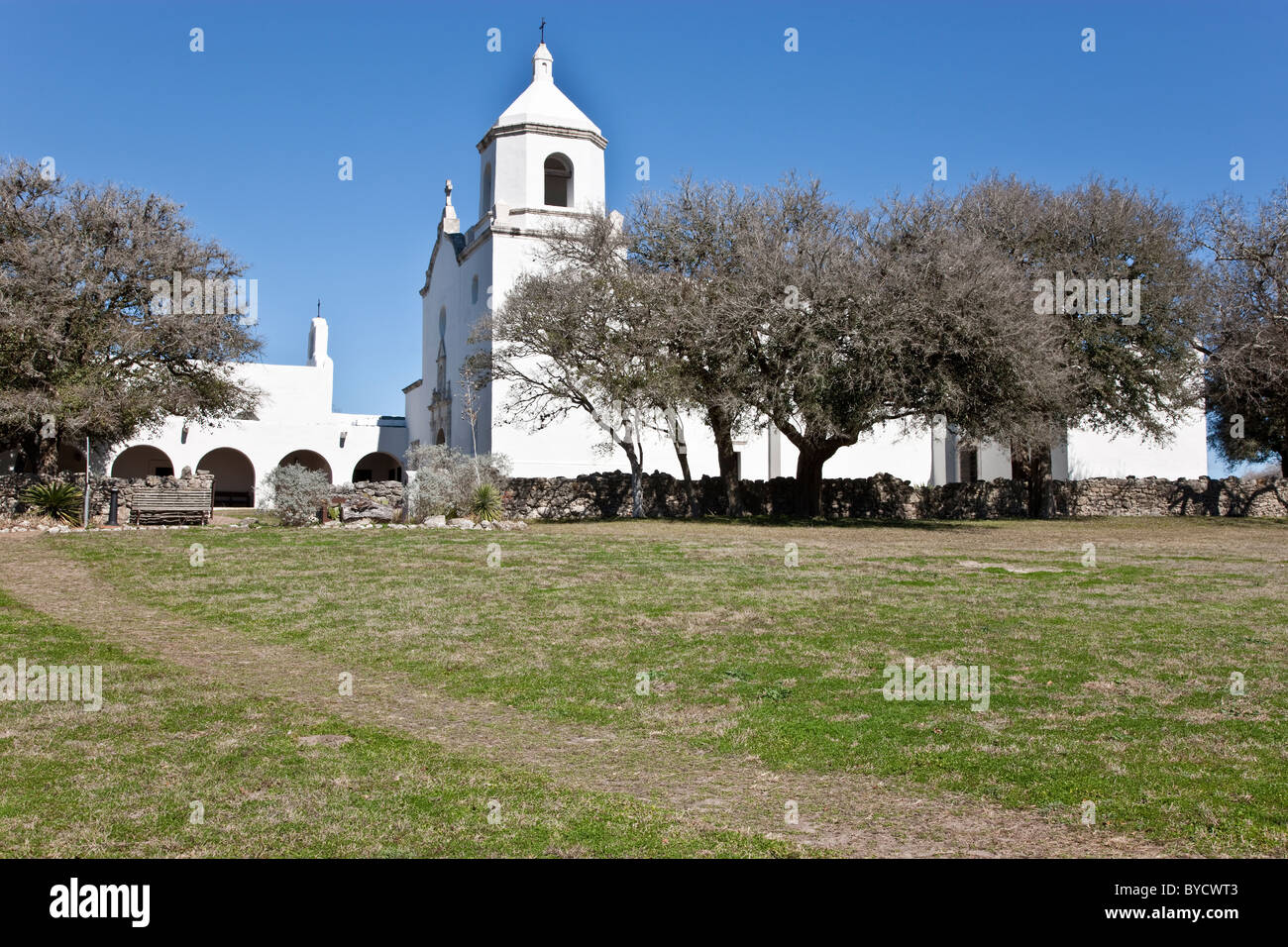 La missione "Espiritu Santo". Foto Stock