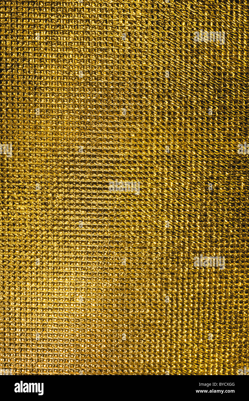 Oro texture. Finemente dettagliata squamosa superficie di metallo Foto Stock