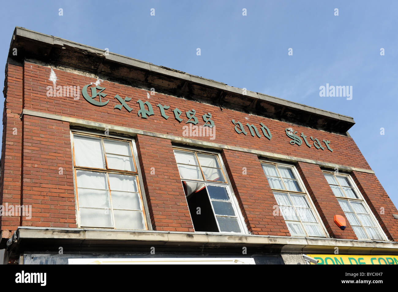 Bilston nel West Midlands England Regno Unito ex Express e Star uffici di giornale Foto Stock