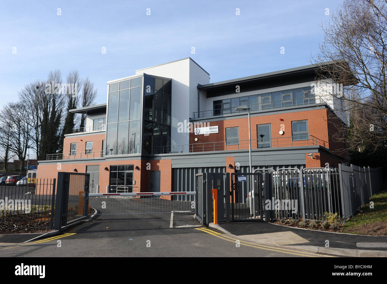 Bilston nel West Midlands England Regno Unito la nuova stazione di polizia Foto Stock