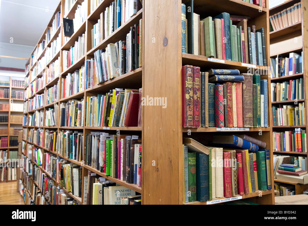 The Strand Bookstore su Broadway, New York City, Stati Uniti d'America Foto Stock