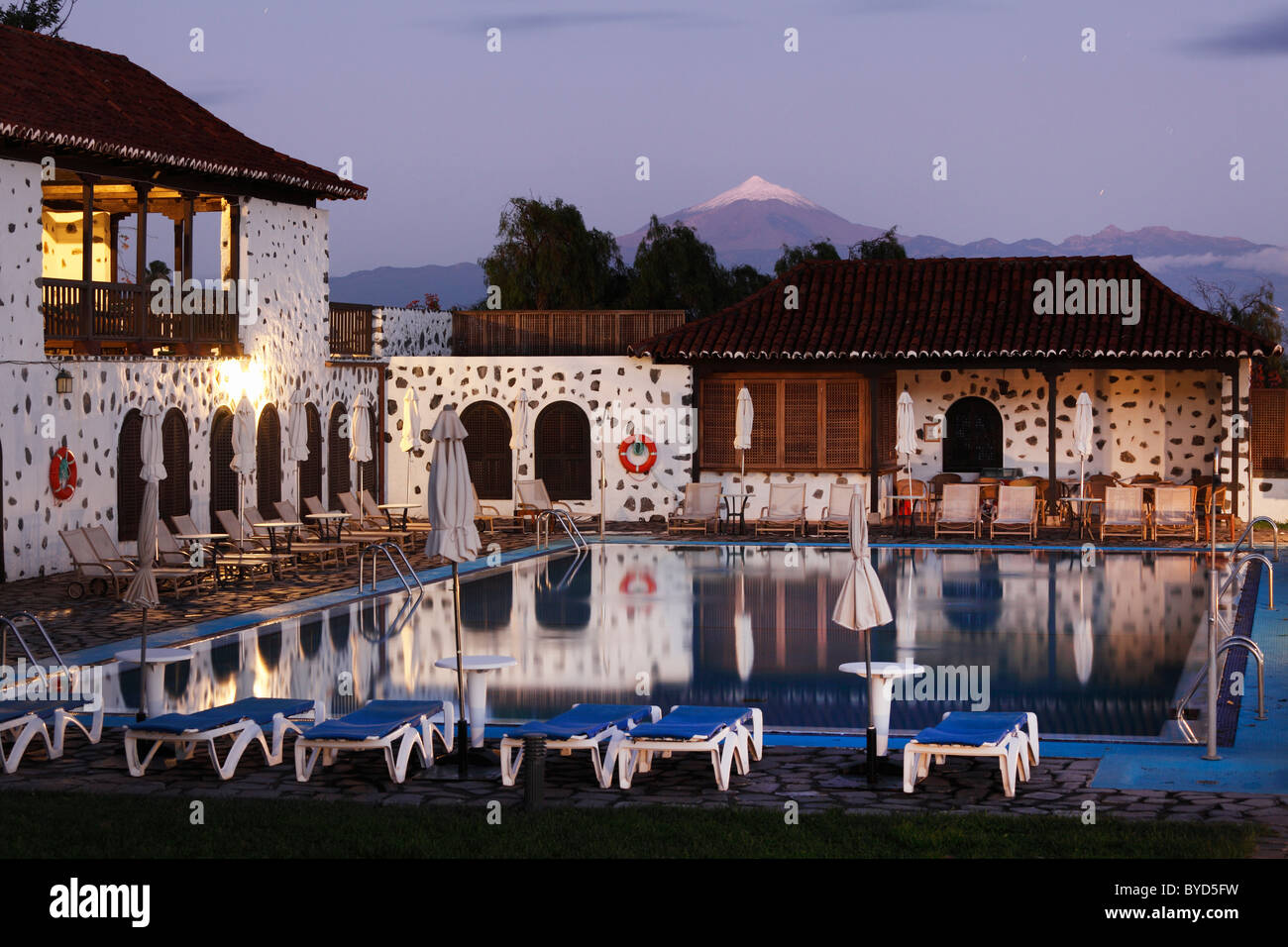 Piscina, Hotel Parador de Turismo Conde de La Gomera, San Sebatián de La Gomera, isole Canarie, Spagna, Europa Foto Stock