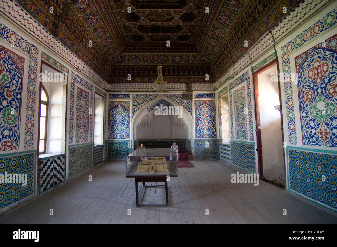 Vista interna del Khan's Palace, Khojand, Uzbekistan in Asia centrale Foto Stock