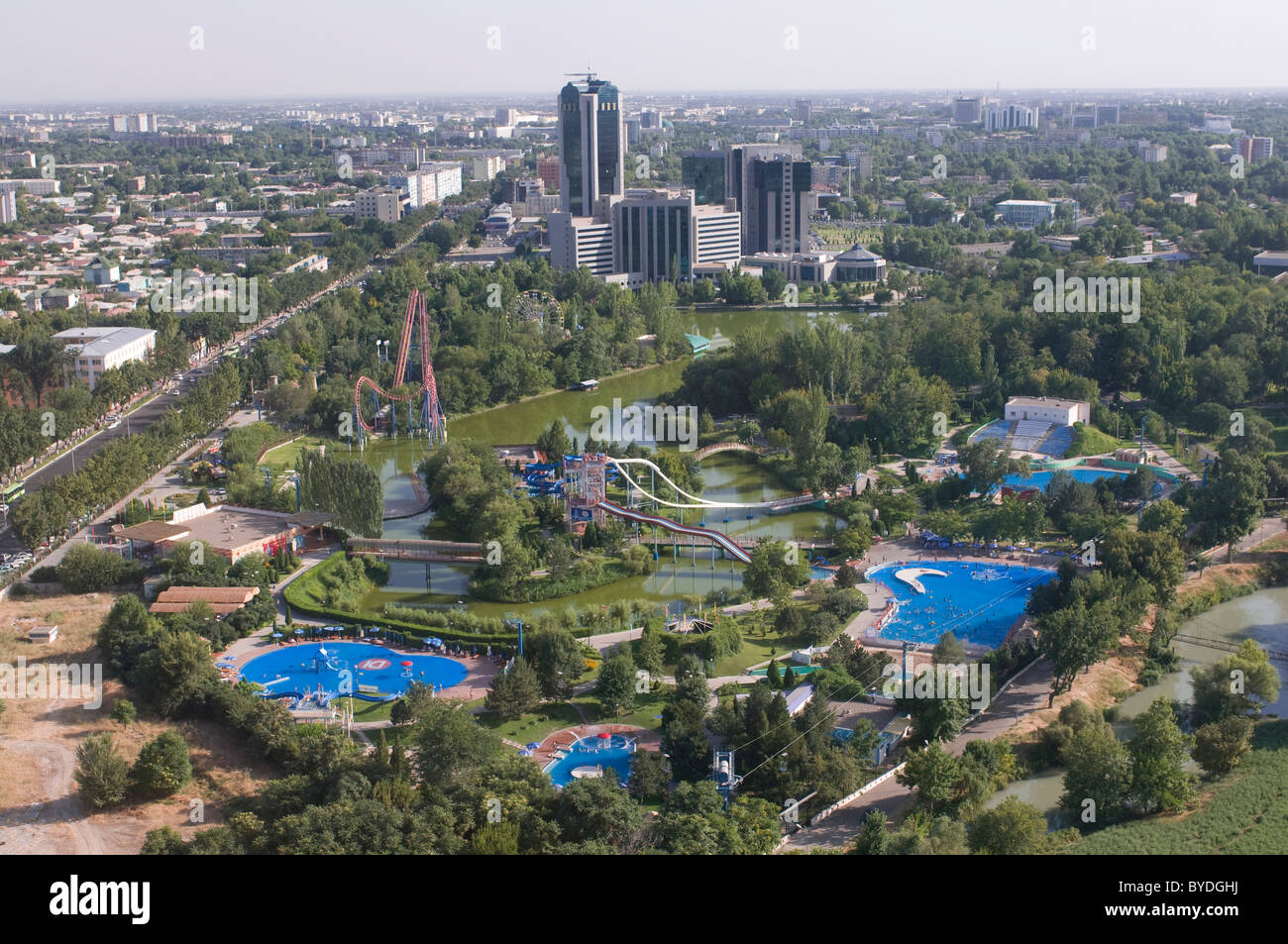 Tashhkentland, parco divertimenti, Tashhkent, Uzbekistan in Asia centrale Foto Stock