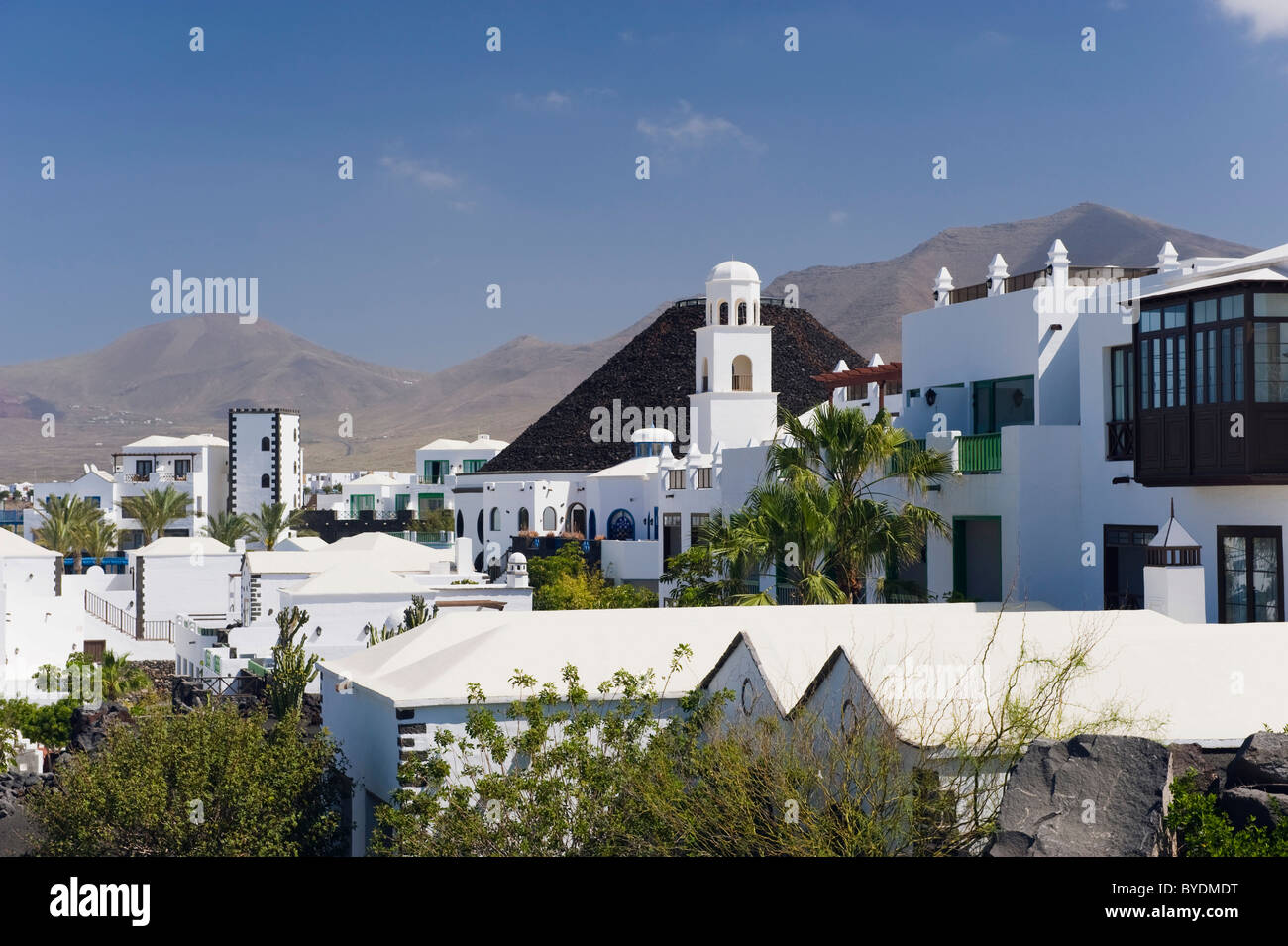 Hotel Gran Melia Volcan, Marina Rubicon, Playa Blanca, Lanzarote, Isole Canarie, Spagna, Europa Foto Stock