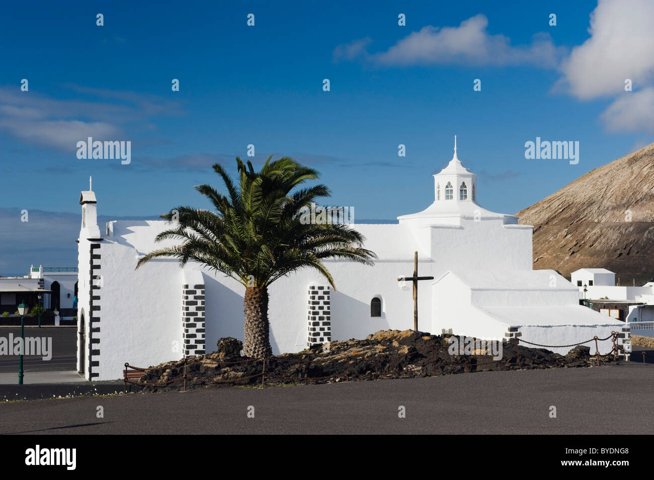 Chiesa Del Santuario Virgen De Los Dolores A Mancha Blanca Lanzarote 