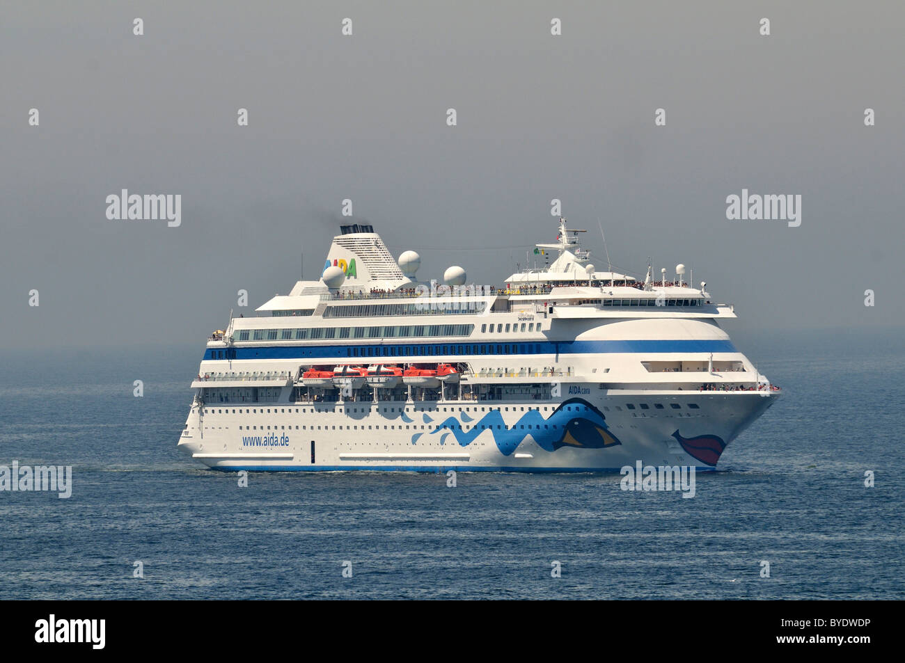 Nave da crociera della compagnia tedesca AIDA Cruises, Rio de Janeiro, Brasile, Sud America Foto Stock