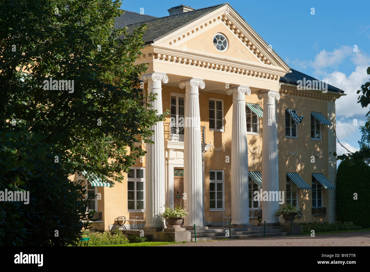 Manor House, Rottneros Park, Sunne, Vaermland, Svezia, Europa Foto Stock