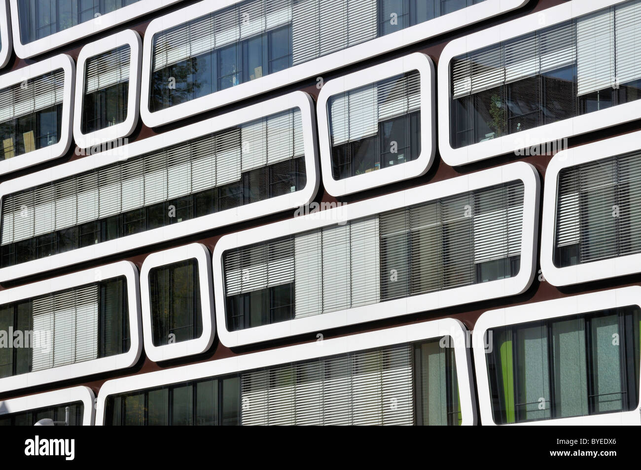 Il Z-UP office edificio sviluppato per Reader's Digest Germania, Das Beste GmbH casa editrice, dal Professor Kergassner Foto Stock