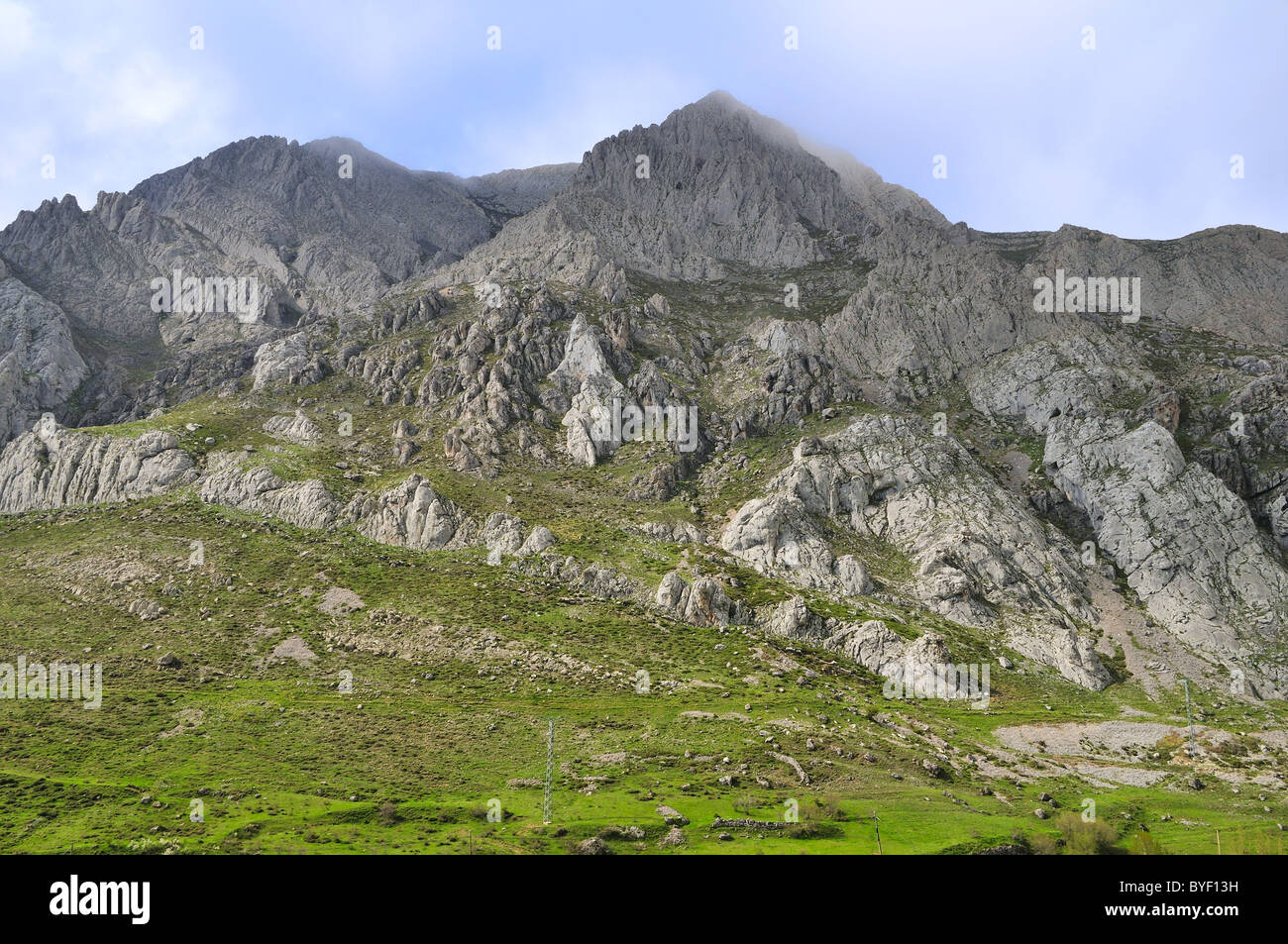 Paesaggio di Montagna di Navarra, Spagna Foto Stock