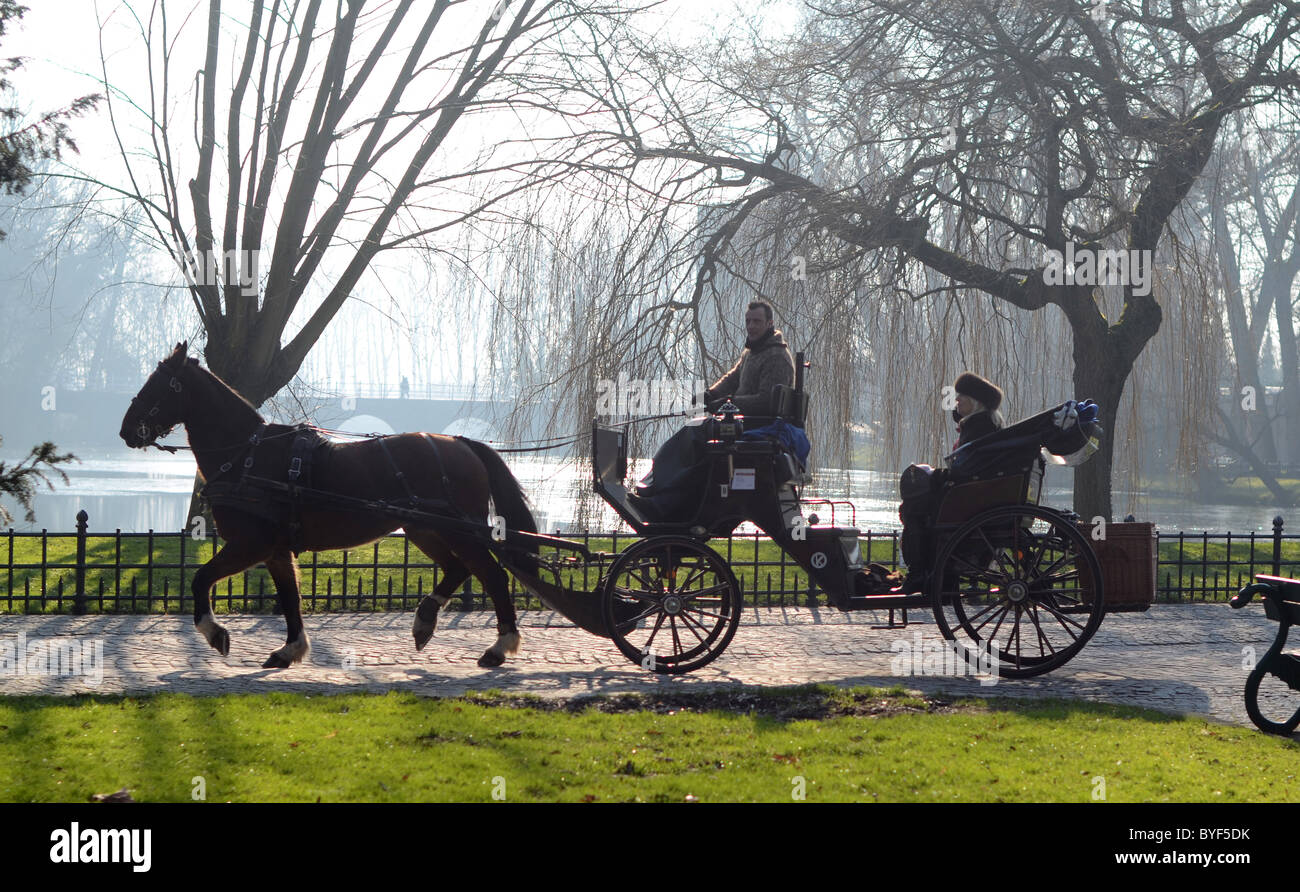 Luoghi di interesse turistico a Bruges - impostazione del film di culto " in Bruges". Foto Stock