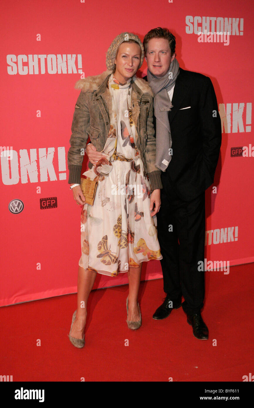 Mia-Florentine Weiss, David Groenwold, Gala screening di 'Schtonk', quindici anni dopo il film premiere, tenutosi a Delphi Foto Stock