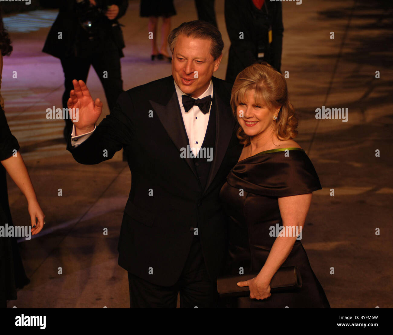 Al Gore e il ribaltatore Gore Vanity Fair Oscar Party a Mortons Los Angeles, California - 25.02.07 : Foto Stock