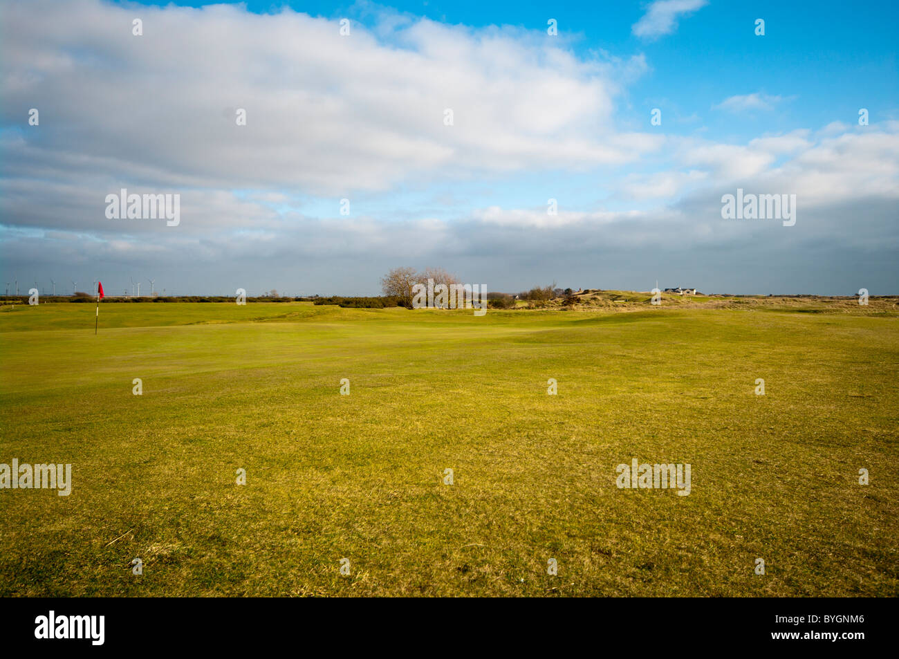 La segala Golf Club La campanatura East Sussex England Foto Stock