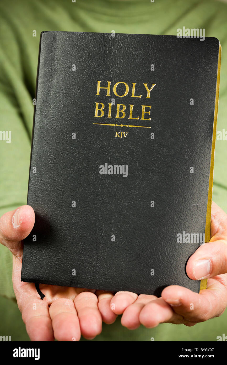 La Sacra Bibbia. Foto Stock