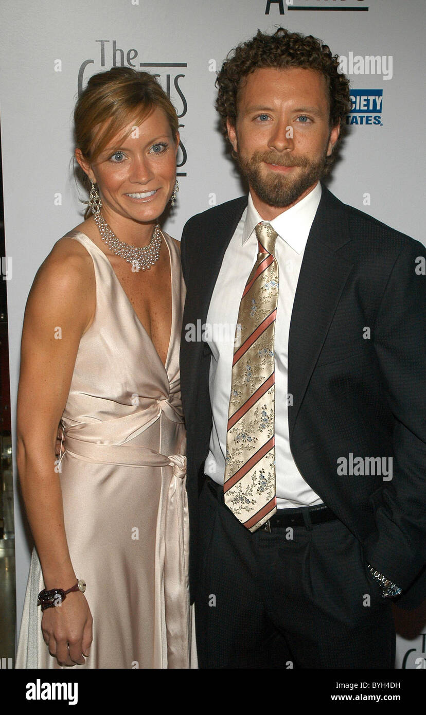 T.J. Thyne e valutazione del xxi Genesi Awards presentato da 'Hollywood Humane Society" tenutasi presso il Beverly Hilton Hotel - Foto Stock