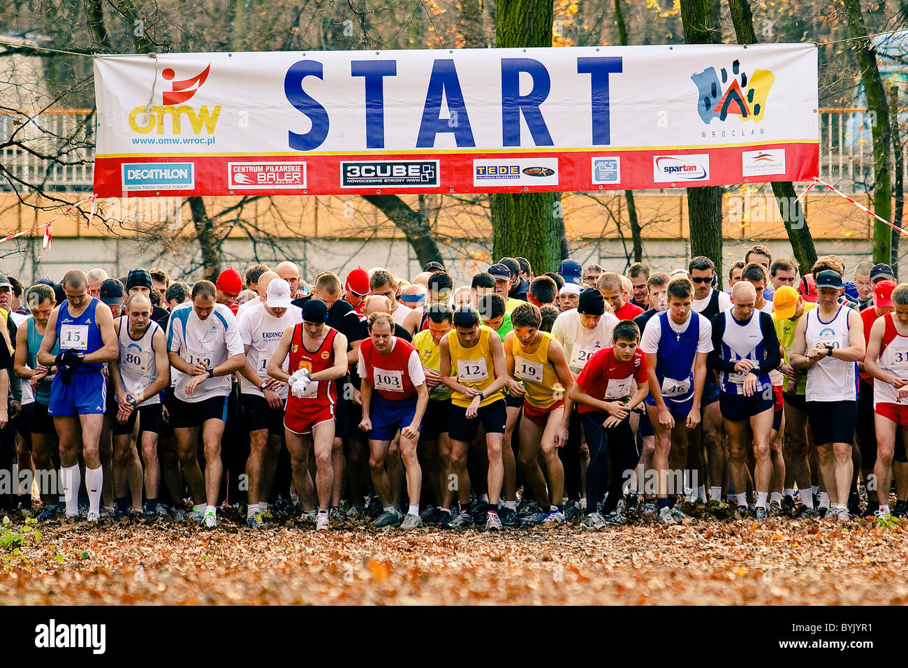 WROCLAW - 13 novembre: Wroclaw Open Championships in esecuzione, Novembre 13, 2010 a Wroclaw in Polonia Foto Stock